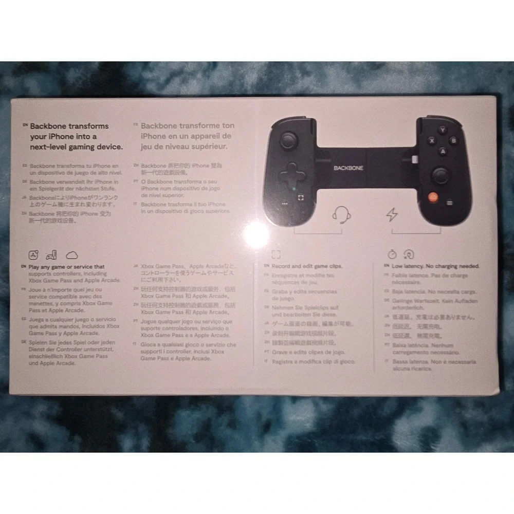 NIB Sealed Backbone One Mobile Gaming Controller For iPhone (Lightning Version)